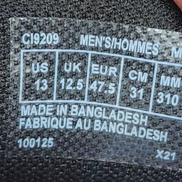 ROCKPORT Charles Road Plain toe Dress Shoes Men's Size US 13 Black New - Picture 3 of 15